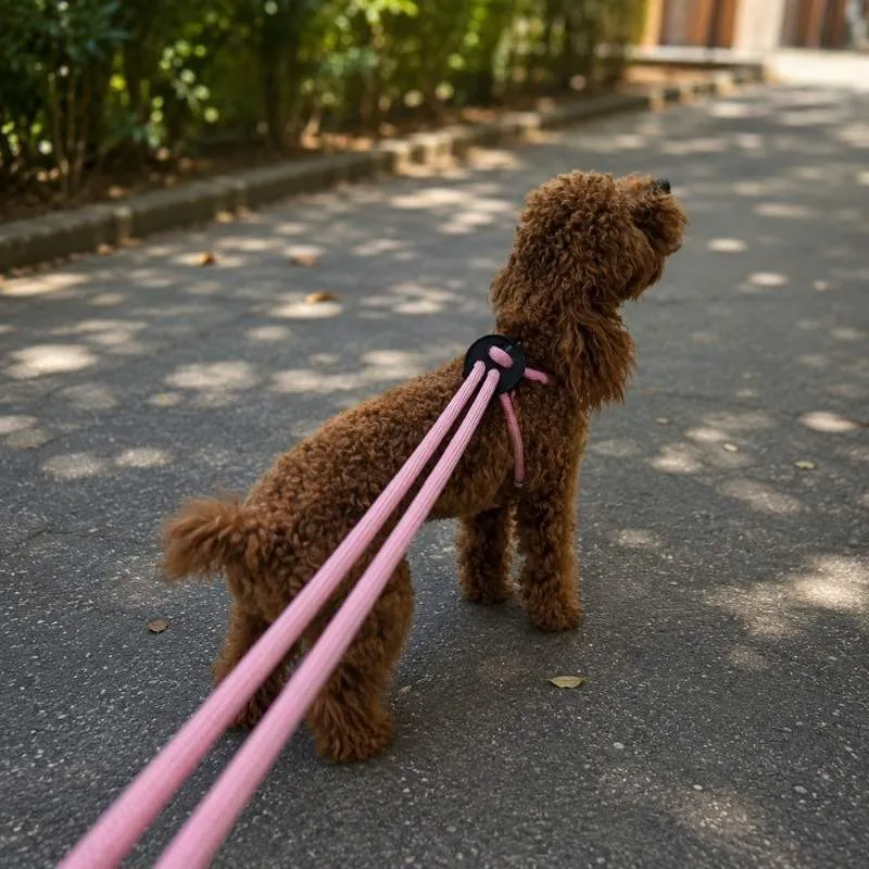 LabArt Dog EasyStride Rosa guinzaglio corda nylon 10 mm