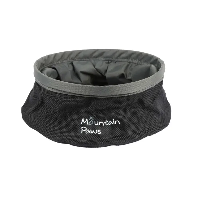 Mountain Paws Collapsible ciotola cane pieghevole gomma