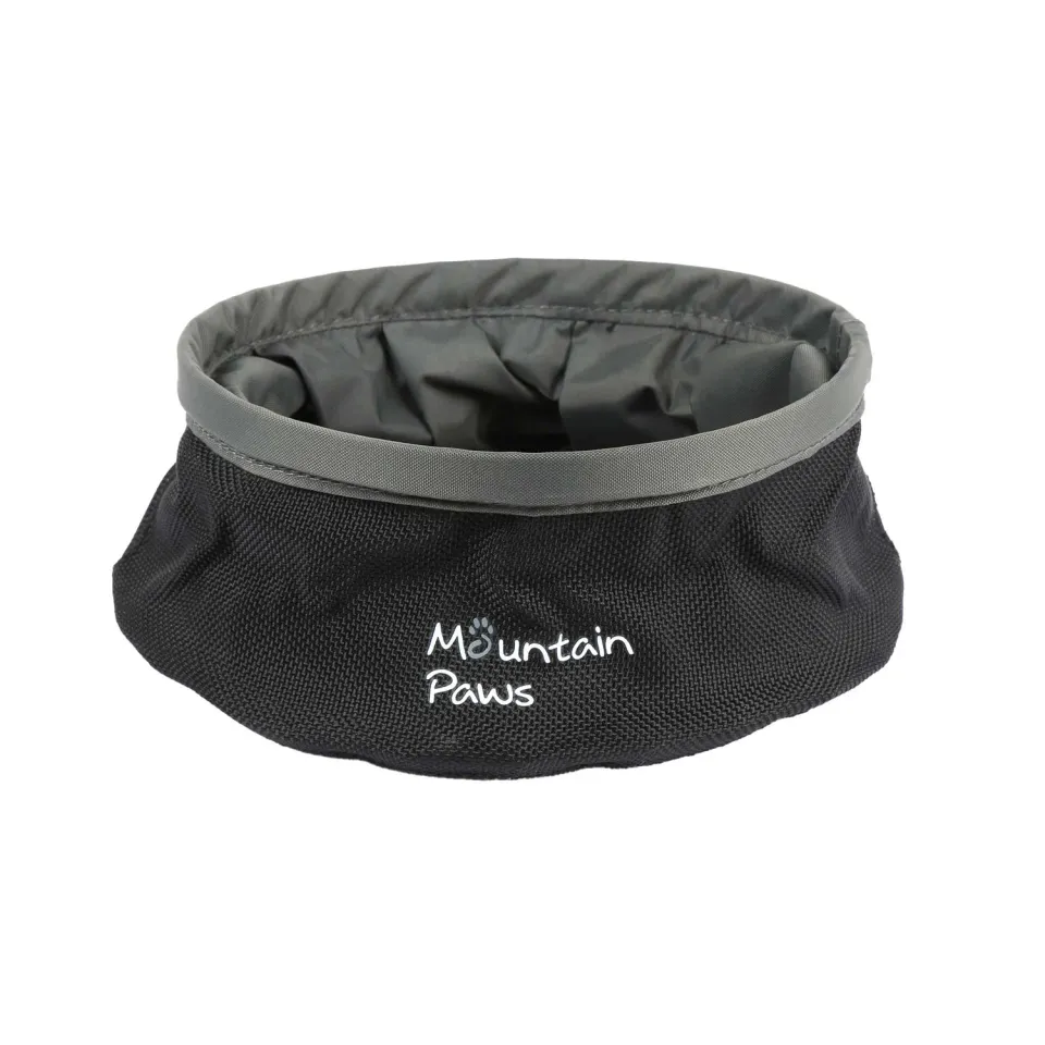 Mountain Paws Collapsible ciotola cane pieghevole gomma