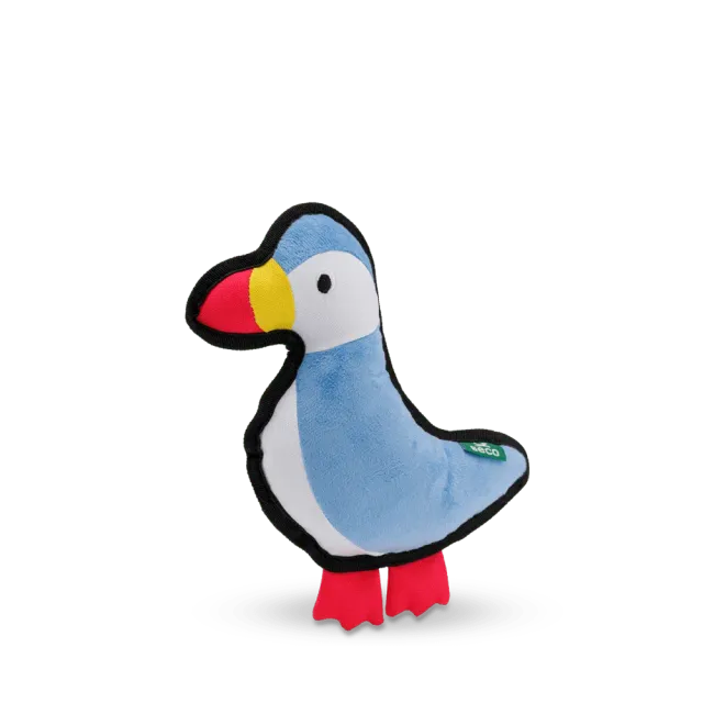Beco Pets Puffin peluche cane resistente riciclato