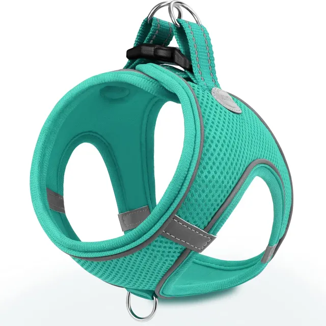 Joytale pettorina cane verde acqua S traspirante anti-soffoco