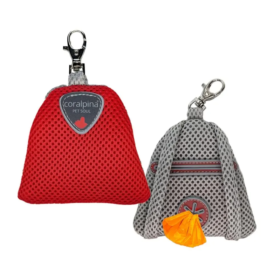 Coralpina Zainello Cinquetorri porta sacchetti rosso