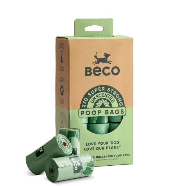 Beco Pets sacchetti igienici cane spessi antiperdita