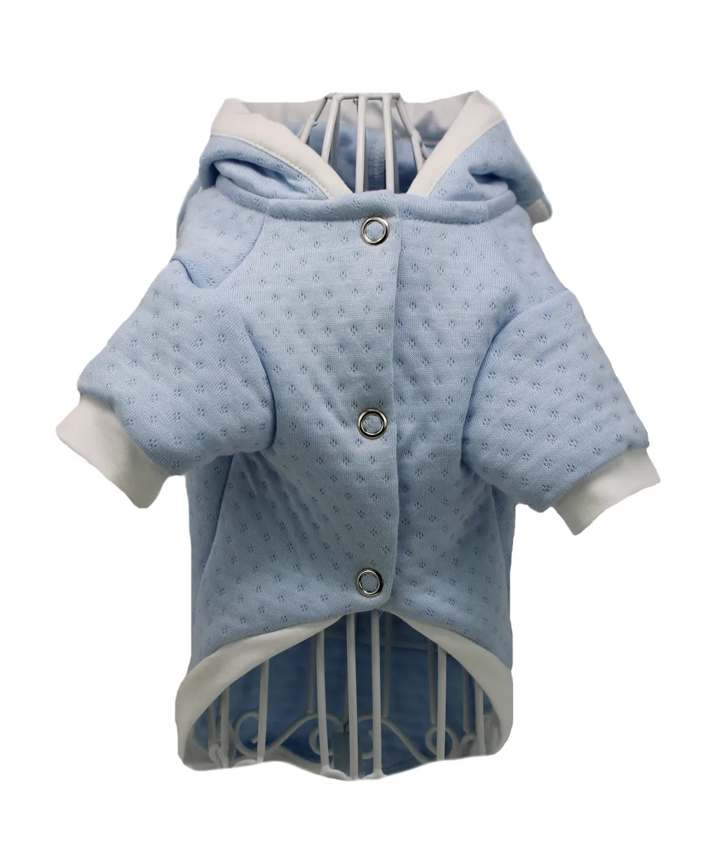 Royal Dog Romantic Royal Celeste felpa mezza stagione