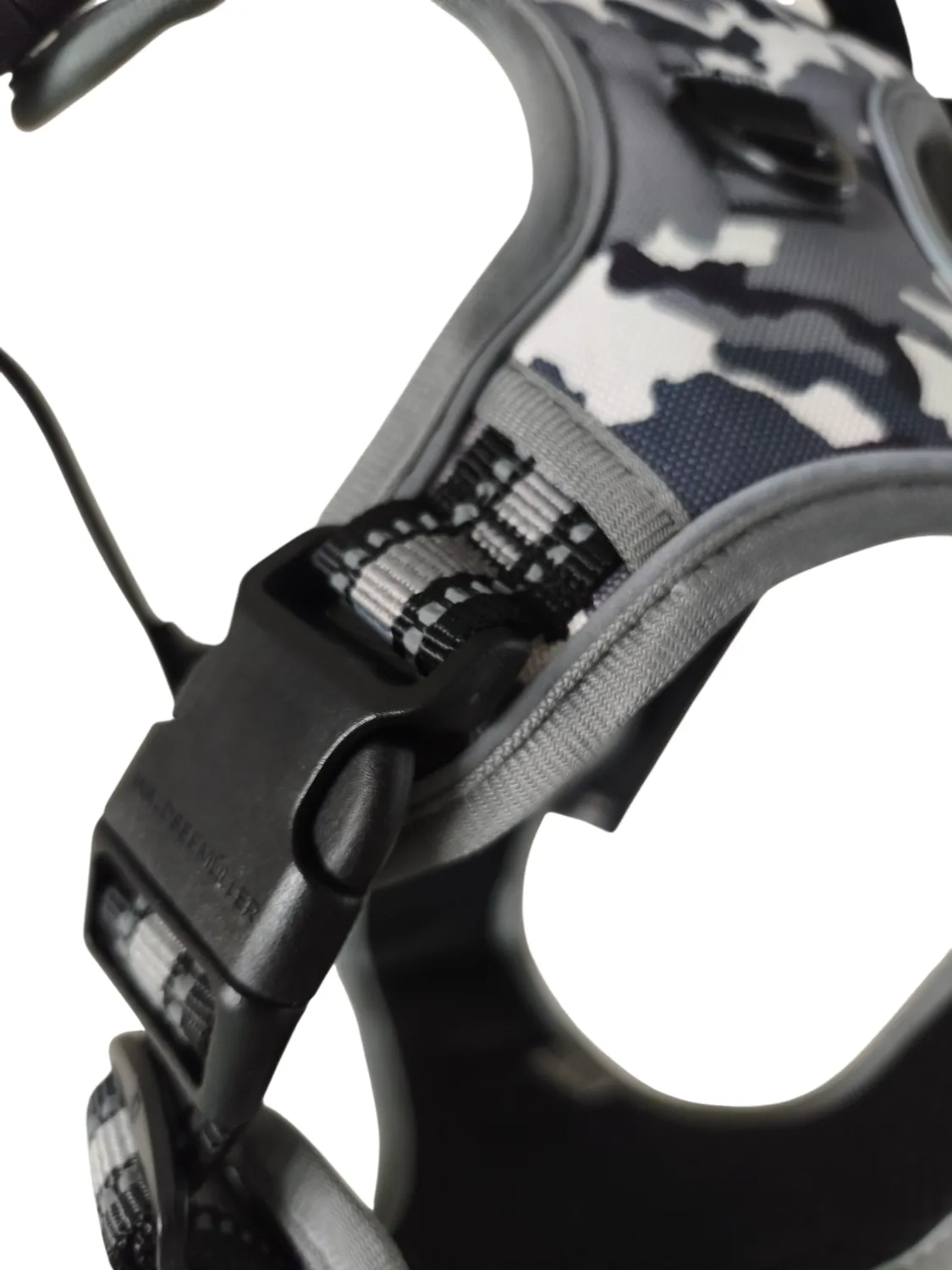 Anja for Dogs Plus pettorina camouflage grigio imbottita