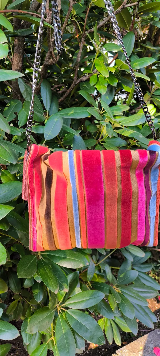 Anja for Dogs borsa a tracolla multicolor pezzo unico