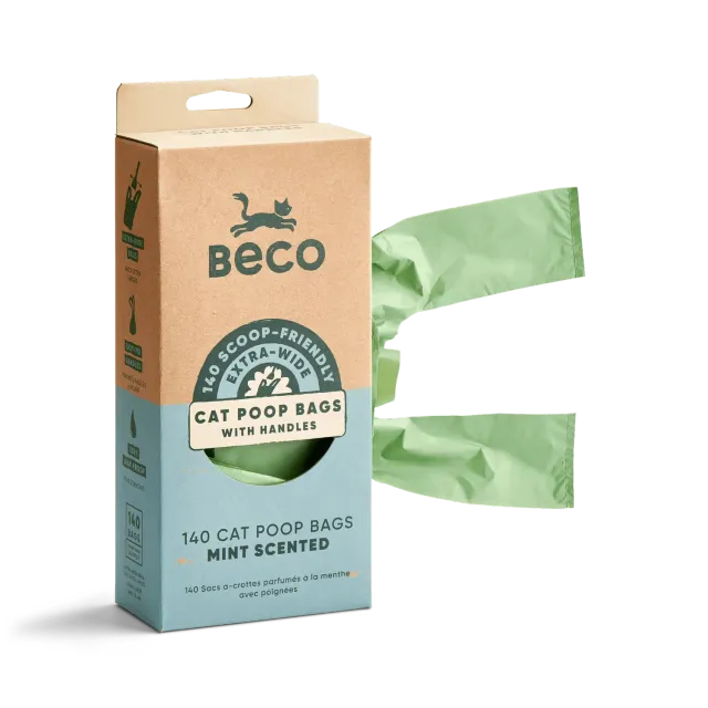 Beco Pets sacchetti lettiera gatto menta