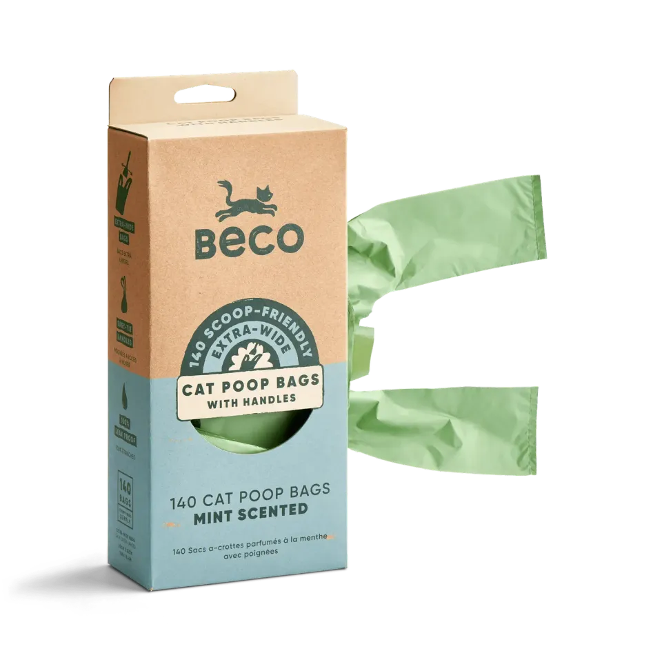 Beco Pets sacchetti lettiera gatto menta