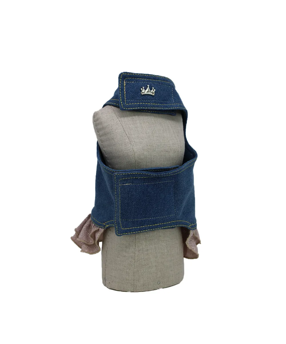Royal Dog Harness Gilet Girls pettorina jeans gonna