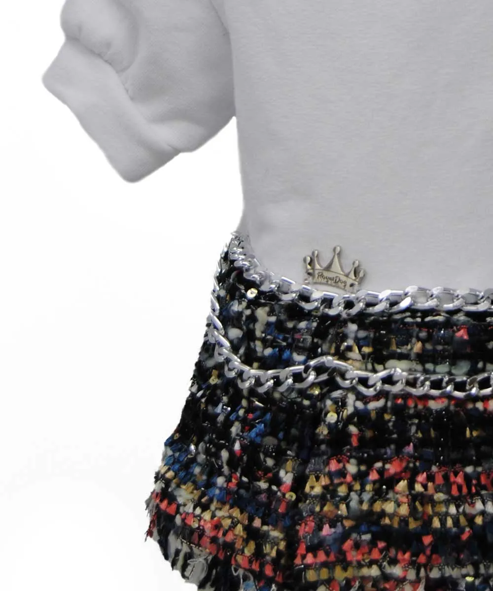 Royal Dog Chany vestito cane chanel spilla