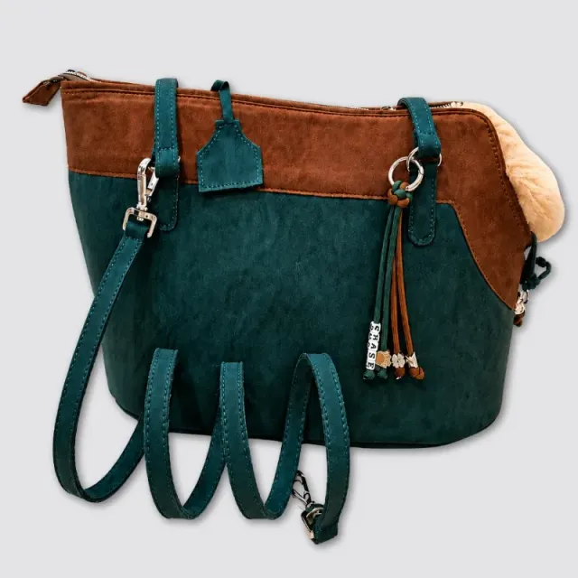 LabArt Dog Custom dog bag trasportino alcantara