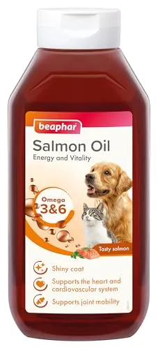 Beaphar Olio di Salmone integratore 430ml cani gatti omega 3
