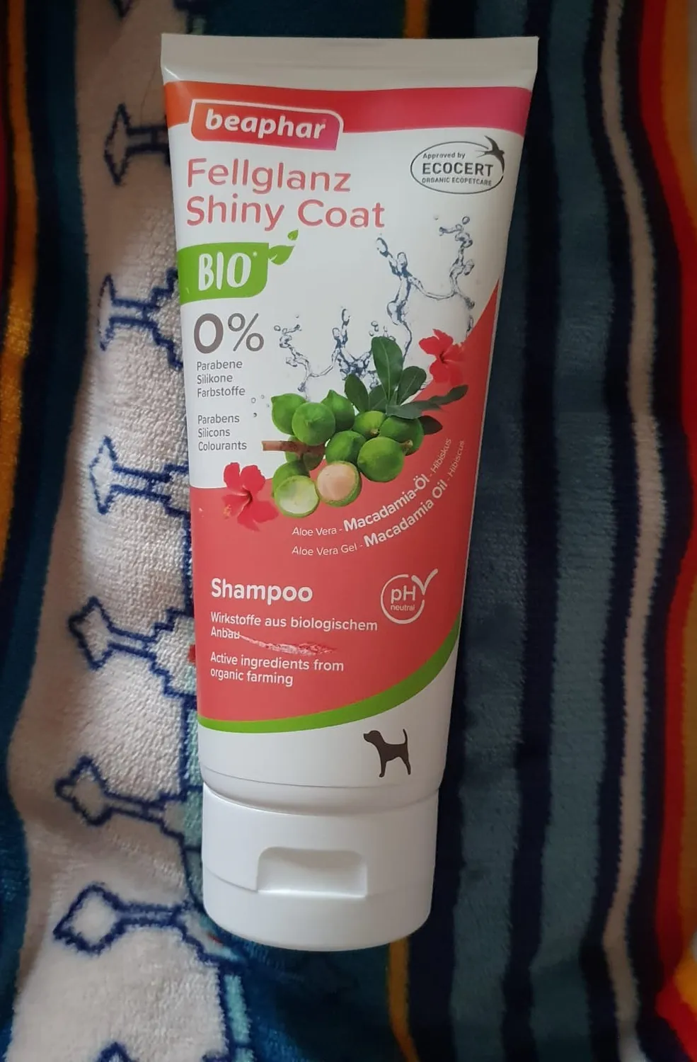 Beaphar Bio Shampoo Manto Brillante shampoo cane aloe 200 ml