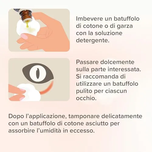 Beaphar Tear Stain Remover detergente occhi 50 ml cani gatti