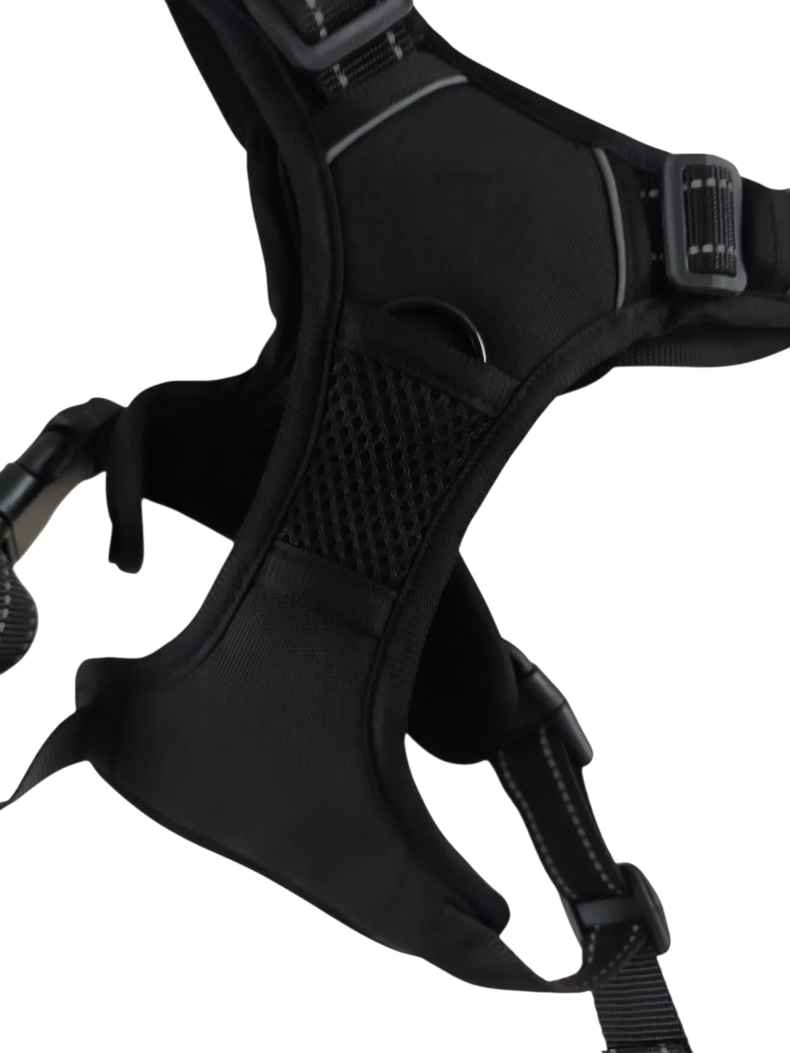Anja for Dogs Comfort pettorina nera imbottita regolabile