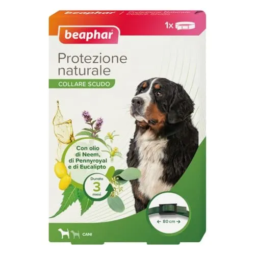 Beaphar Protezione Naturale collare 80 cm cane grande neem