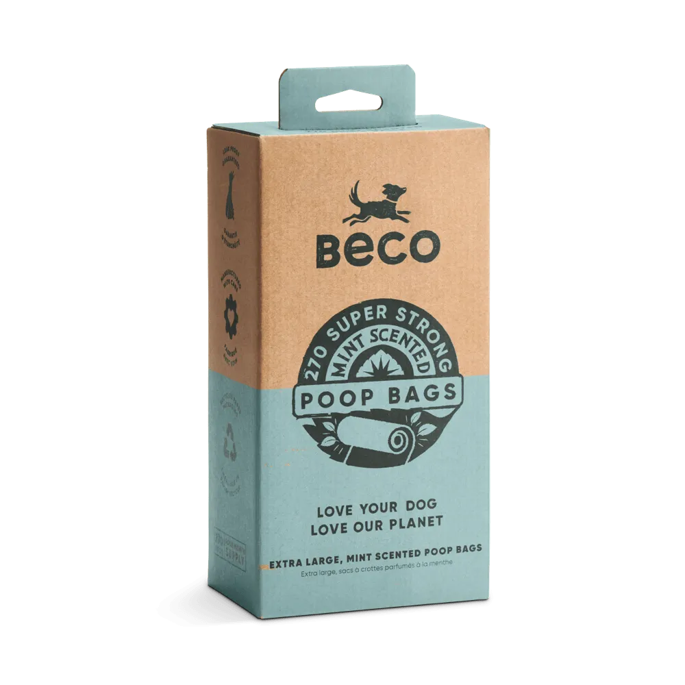 Beco Pets sacchetti igienici cane spessi antiperdita