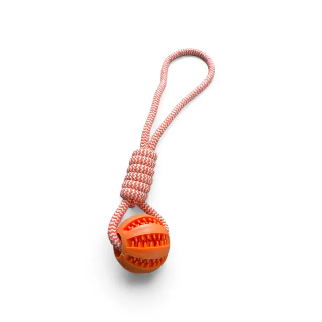 Anja for Dogs gioco corda con pallina M/L 40 cm