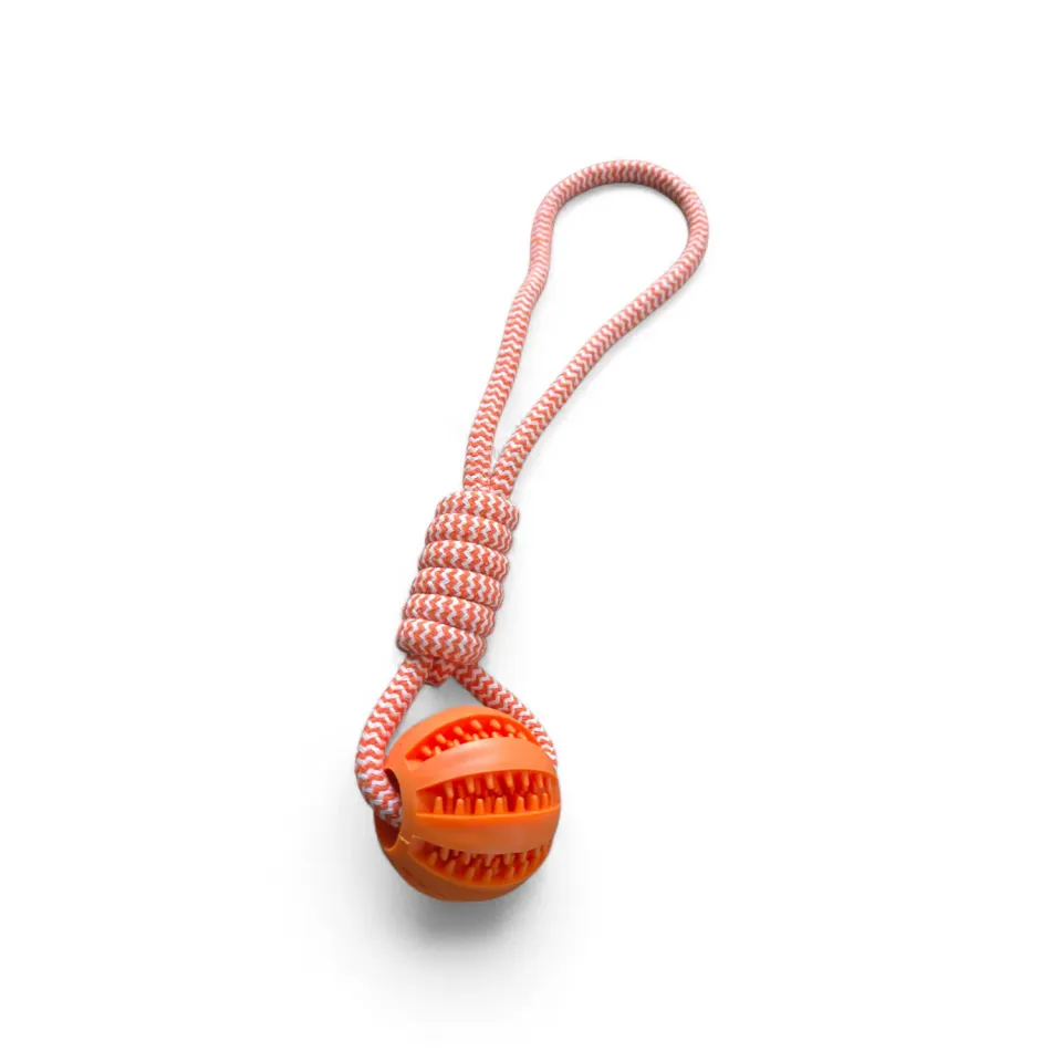Anja for Dogs gioco corda con pallina M/L 40 cm