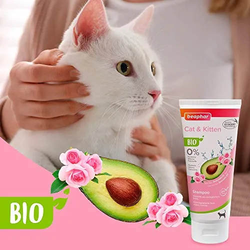 Beaphar Bio Shampoo shampoo gatto avocado rosa 200 ml