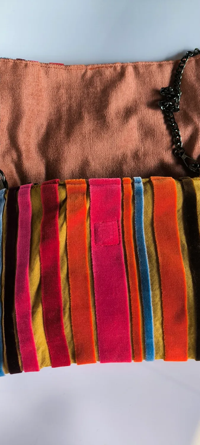 Anja for Dogs borsa a tracolla multicolor pezzo unico