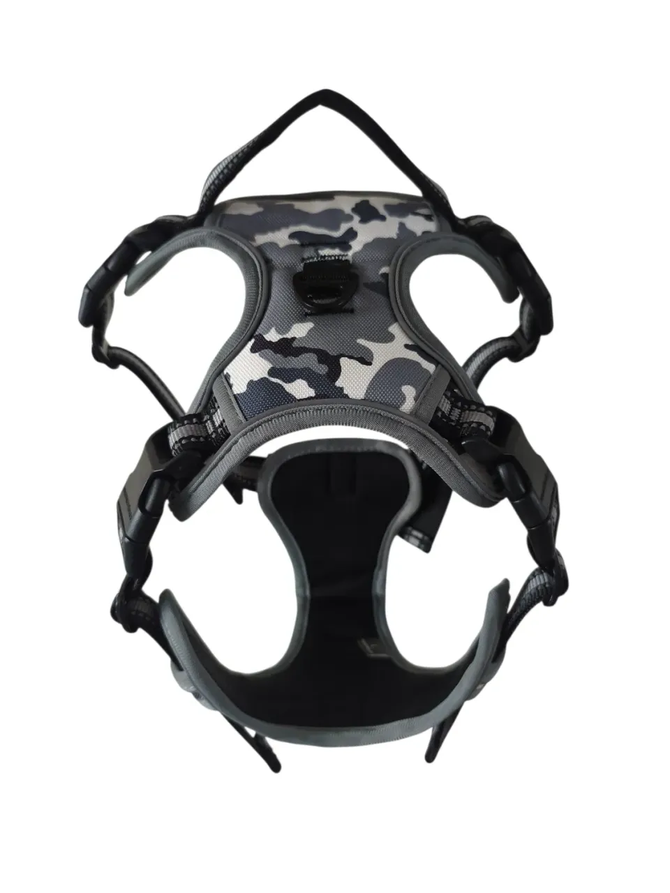 Anja for Dogs Plus pettorina camouflage grigio imbottita