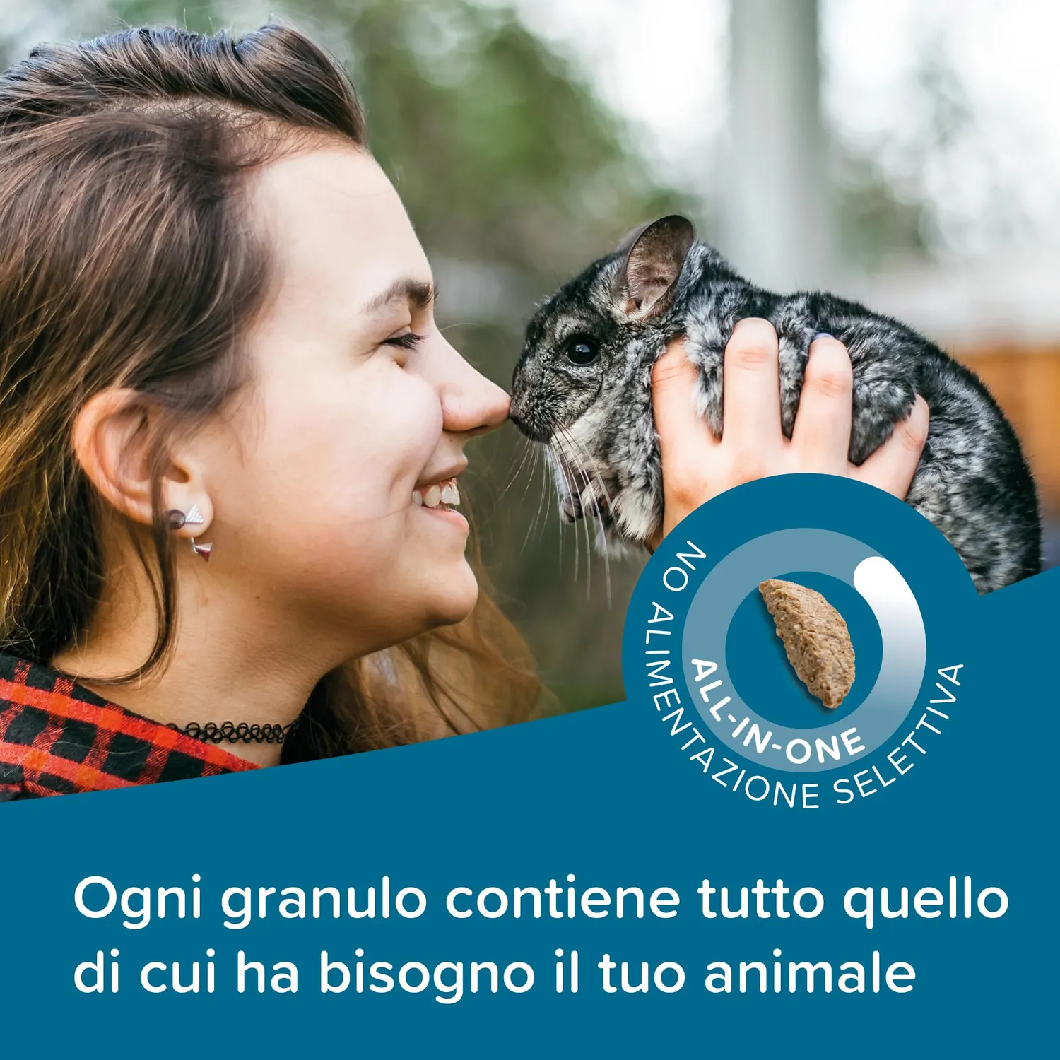 Beaphar CARE+ Chinchilla Mangime 1,5 kg ricco di fibre