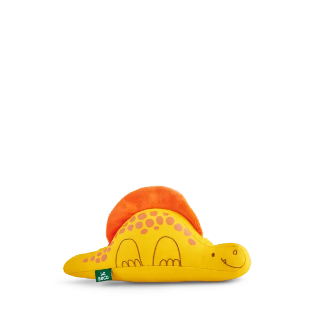 Beco Pets Dinopaws Dimetrodon peluche per cani con squittio