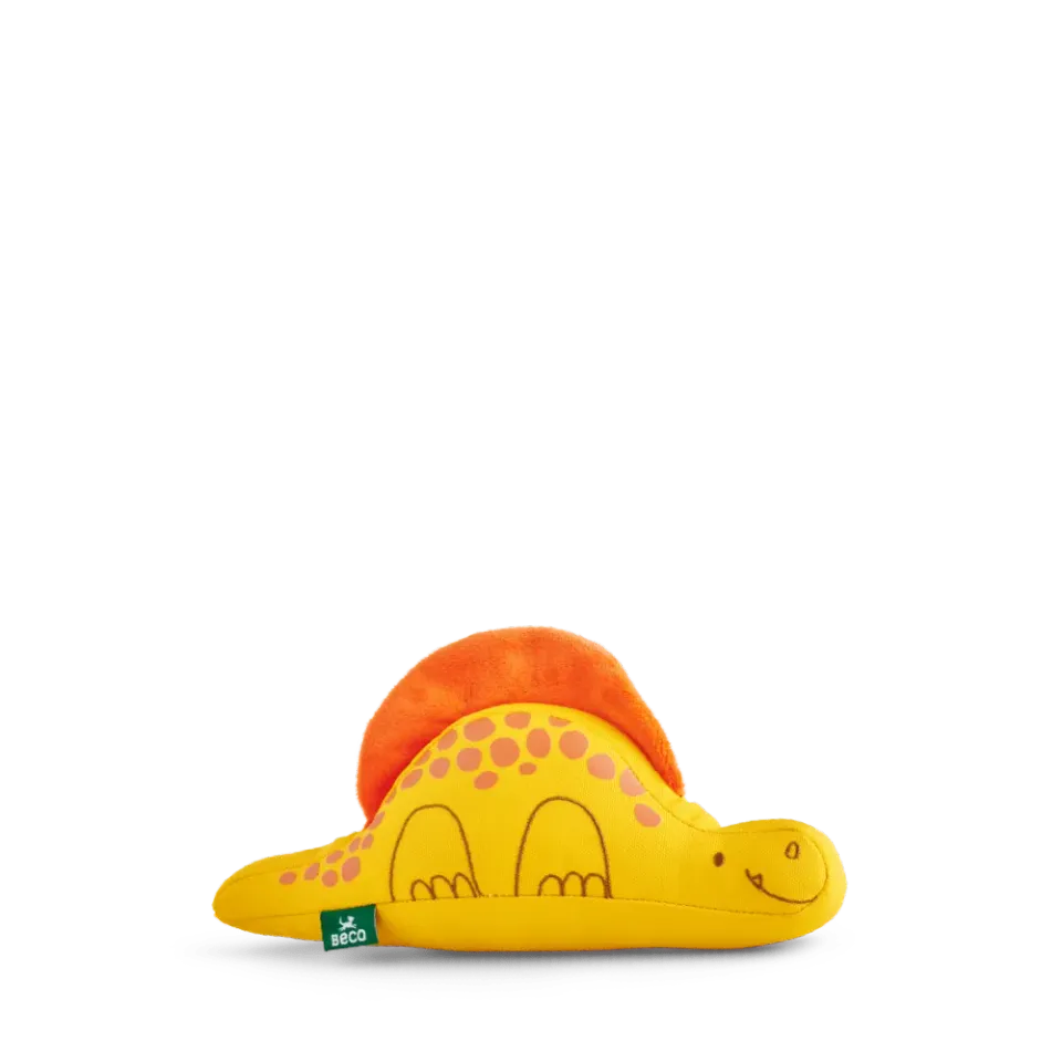 Beco Pets Dinopaws Dimetrodon peluche per cani con squittio