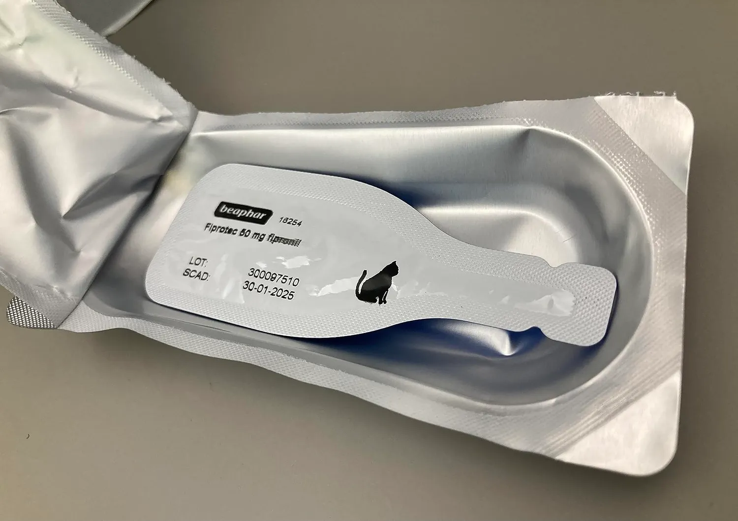 Beaphar FIPROtec Spot On Antiparassitario Gatto 3 Pipette pulci