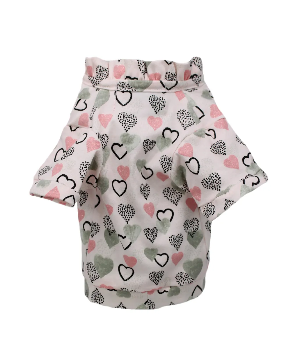 Royal Dog T-Shirt Conny Rosa maglietta cotone