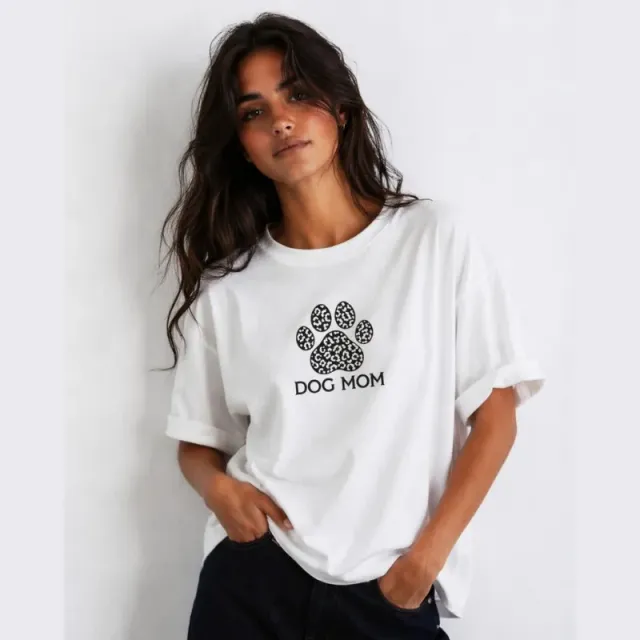 LabArt Dog Dog Mom T-Shirt Donna Idea Regalo Dog Lover
