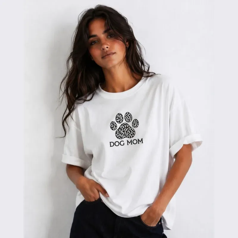 LabArt Dog Dog Mom T-Shirt Donna Idea Regalo Dog Lover