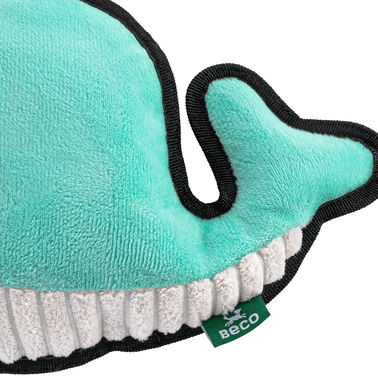 Beco Pets Whale peluche cane resistente riciclato