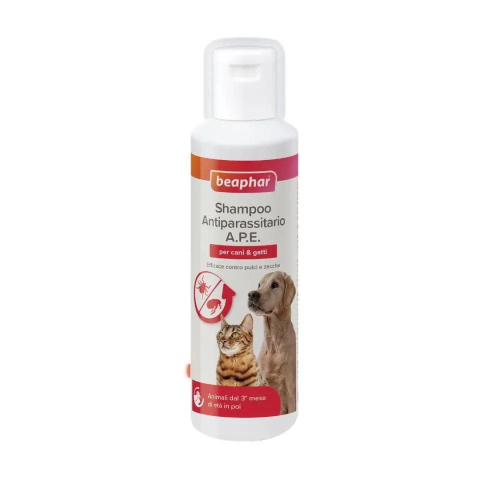 Beaphar A.P.E. Shampoo Cane Gatto 200 ml Tetrametrina