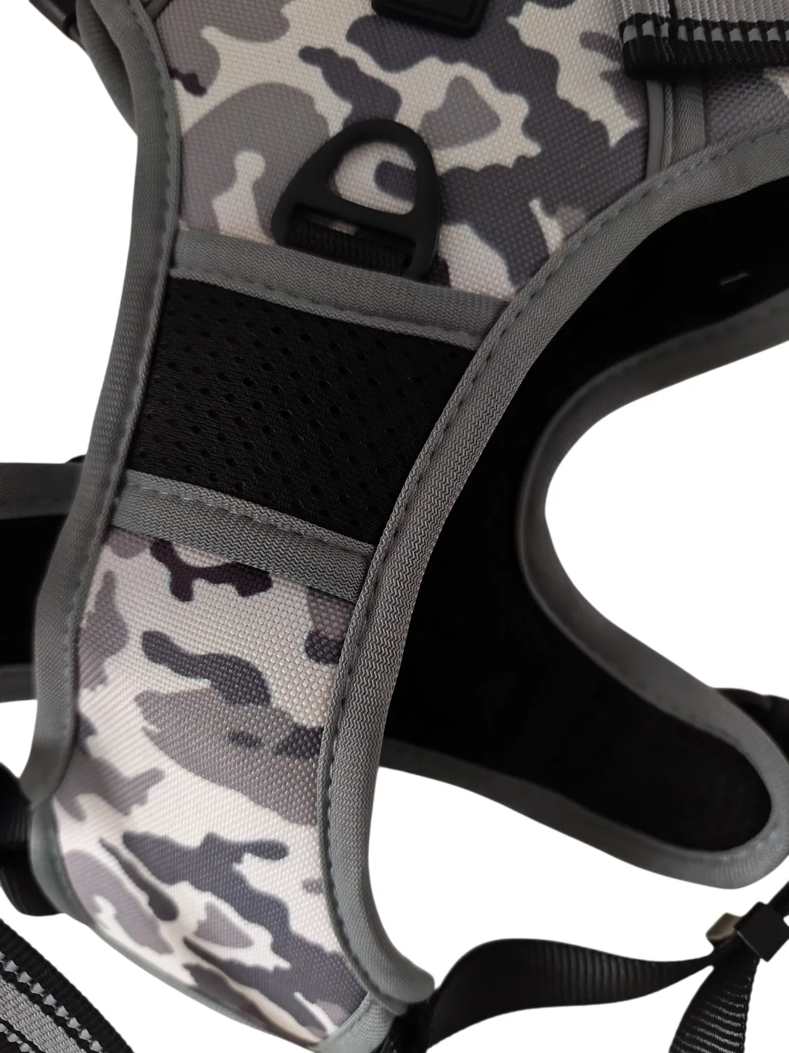 Anja for Dogs Plus pettorina camouflage grigio imbottita
