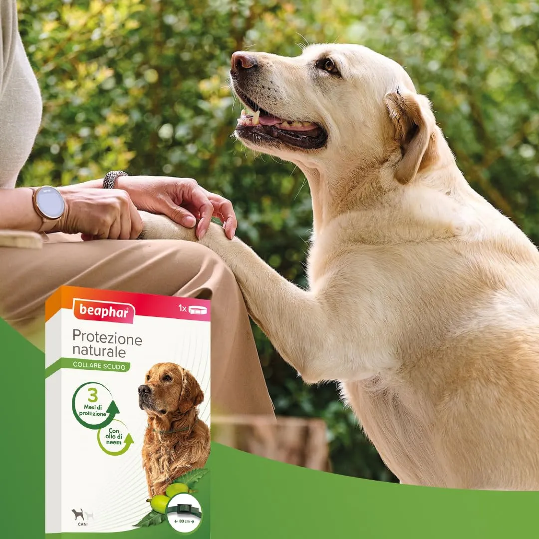 Beaphar Protezione Naturale collare 80 cm cane grande neem