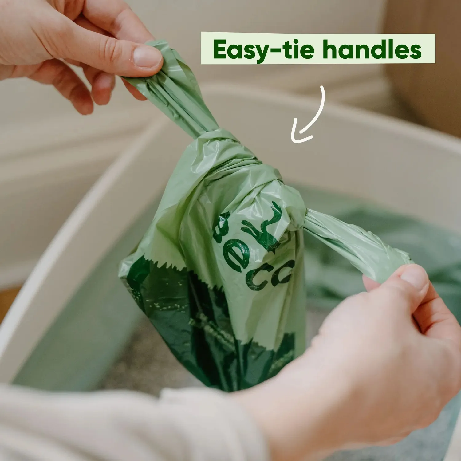Beco Pets sacchetti lettiera gatto menta