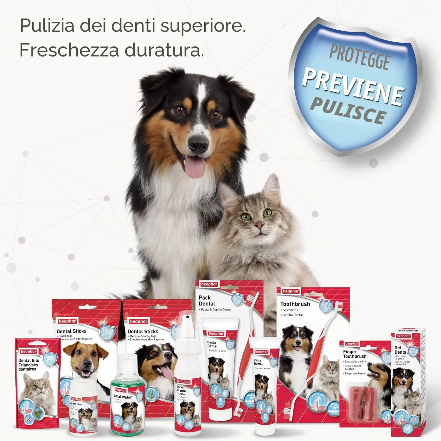Beaphar Spazzolino da Dito spazzolino morbido cane placca