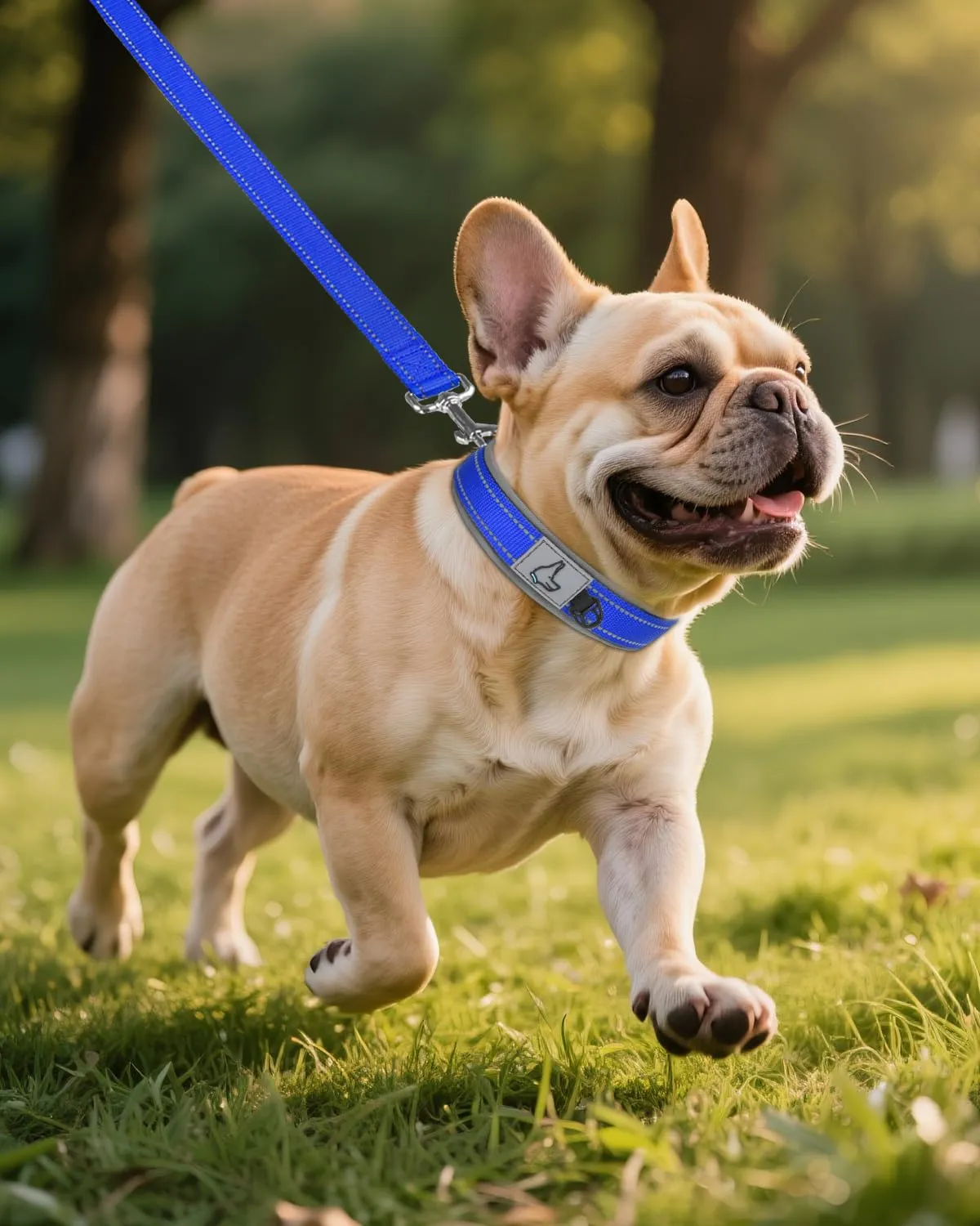 Joytale Collare Cane Imbottito Blu Scuro Taglia S Riflettente