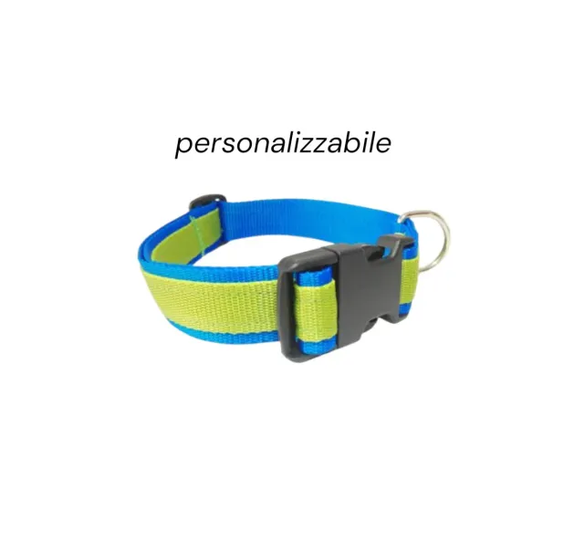 Anja for Dogs Strip collare cane doppio nastro bicolore