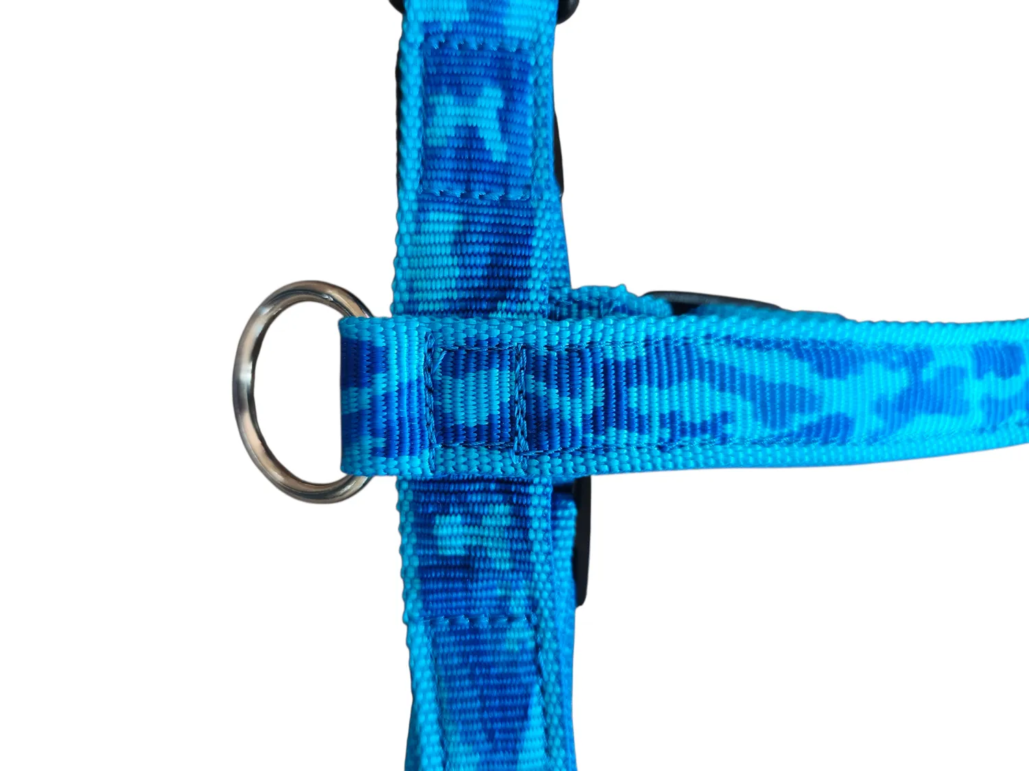 Anja for Dogs Camouflage pettorina cane azzurra 5 punti