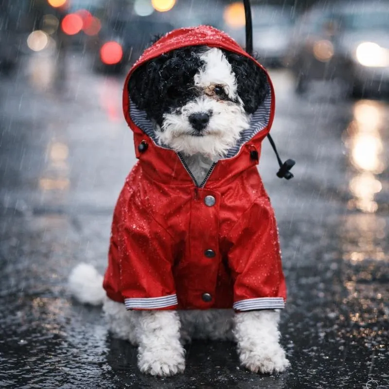 LabArt Dog Rain Collection impermeabile per cani fatto a mano