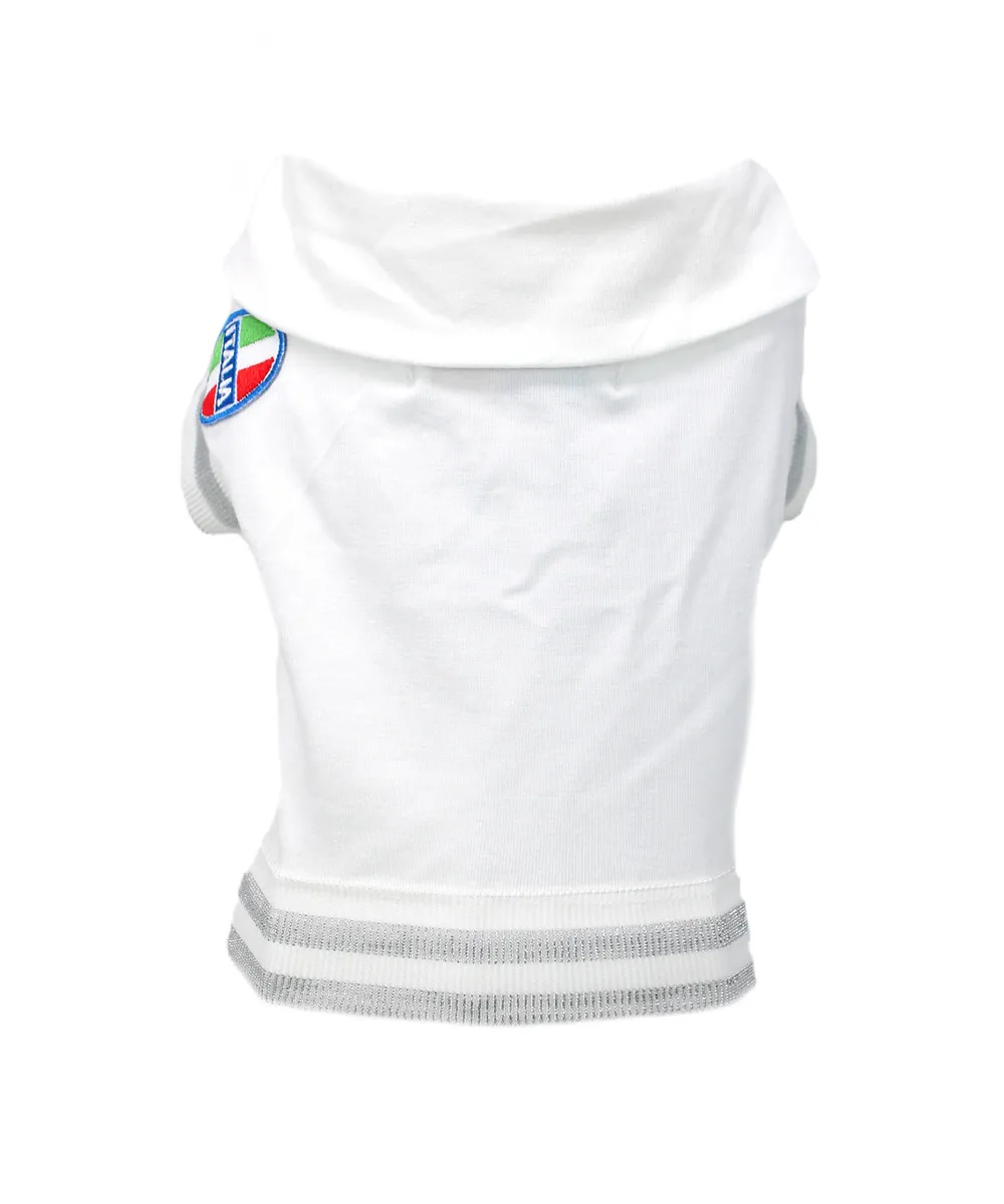 Royal Dog Polo Italy polo cane lurex stemma