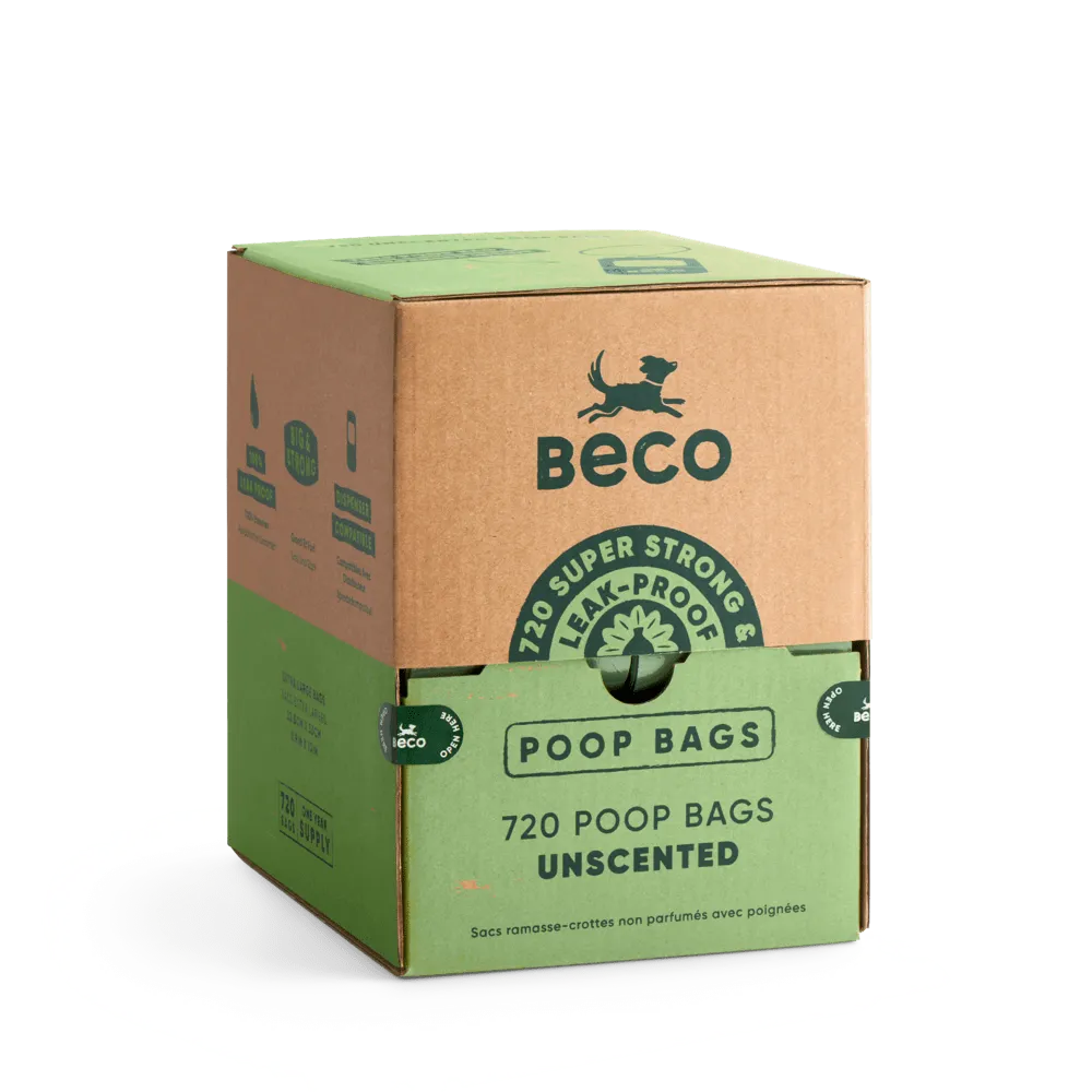Beco Pets sacchetti igienici cane spessi antiperdita