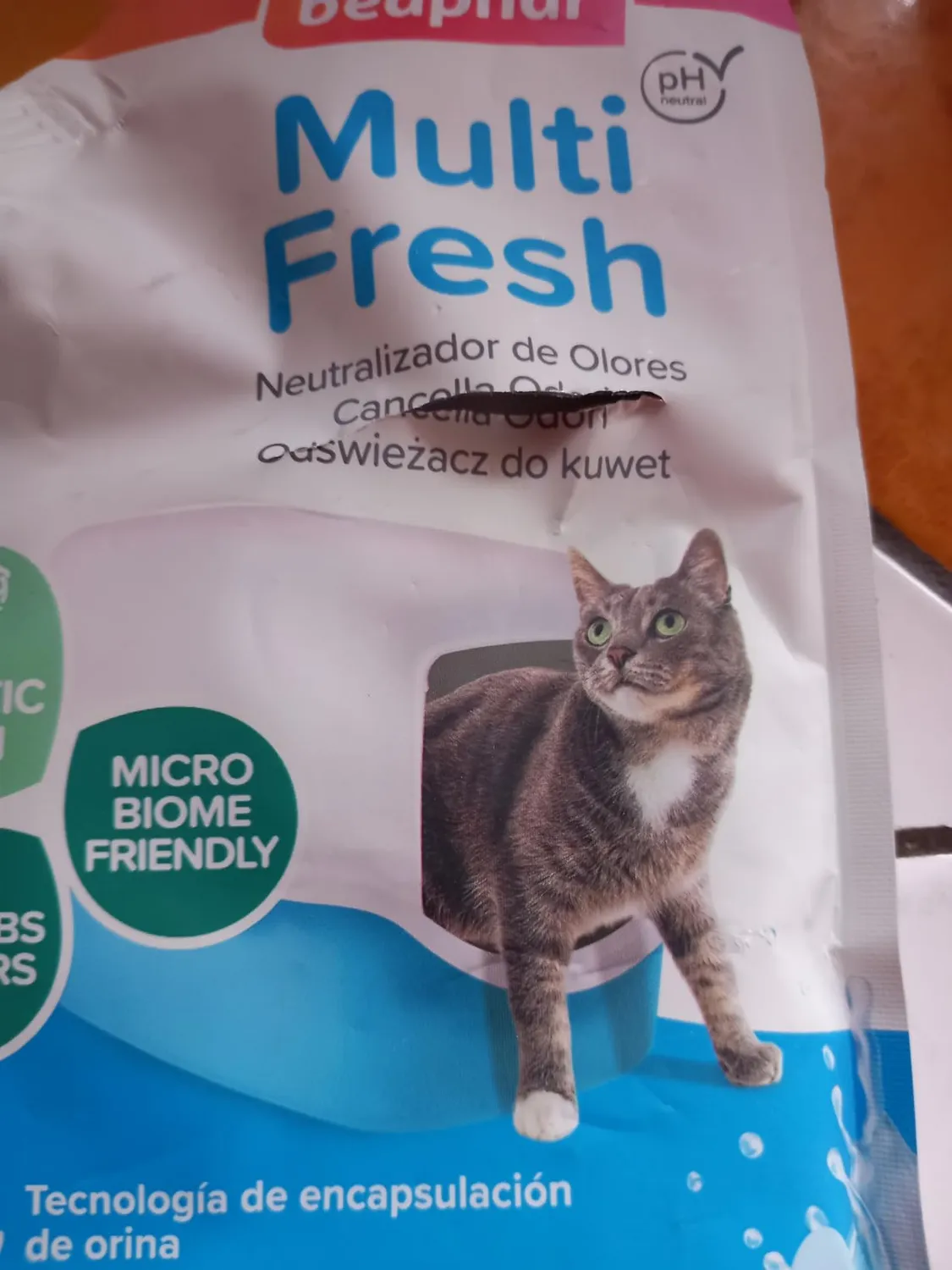 Beaphar Multi Fresh neutralizzatore lettiera 400 g orchidea