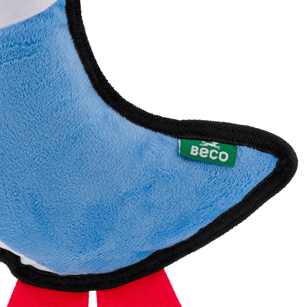 Beco Pets Puffin peluche cane resistente riciclato