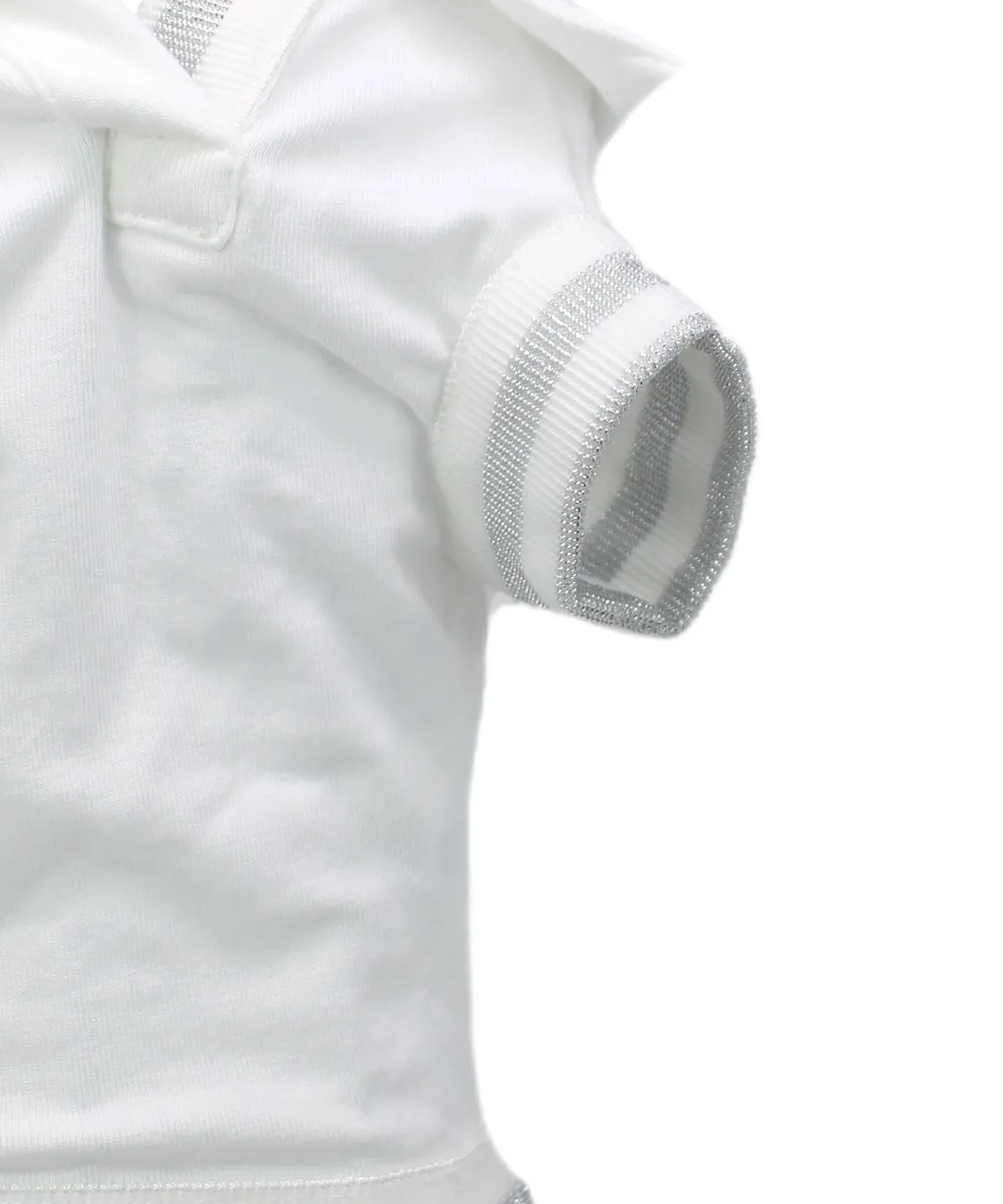 Royal Dog Polo Italy polo cane lurex stemma