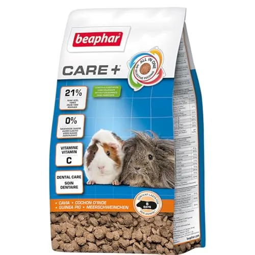 Beaphar CARE+ Guinea Pig Mangime 250 g con vitamina C