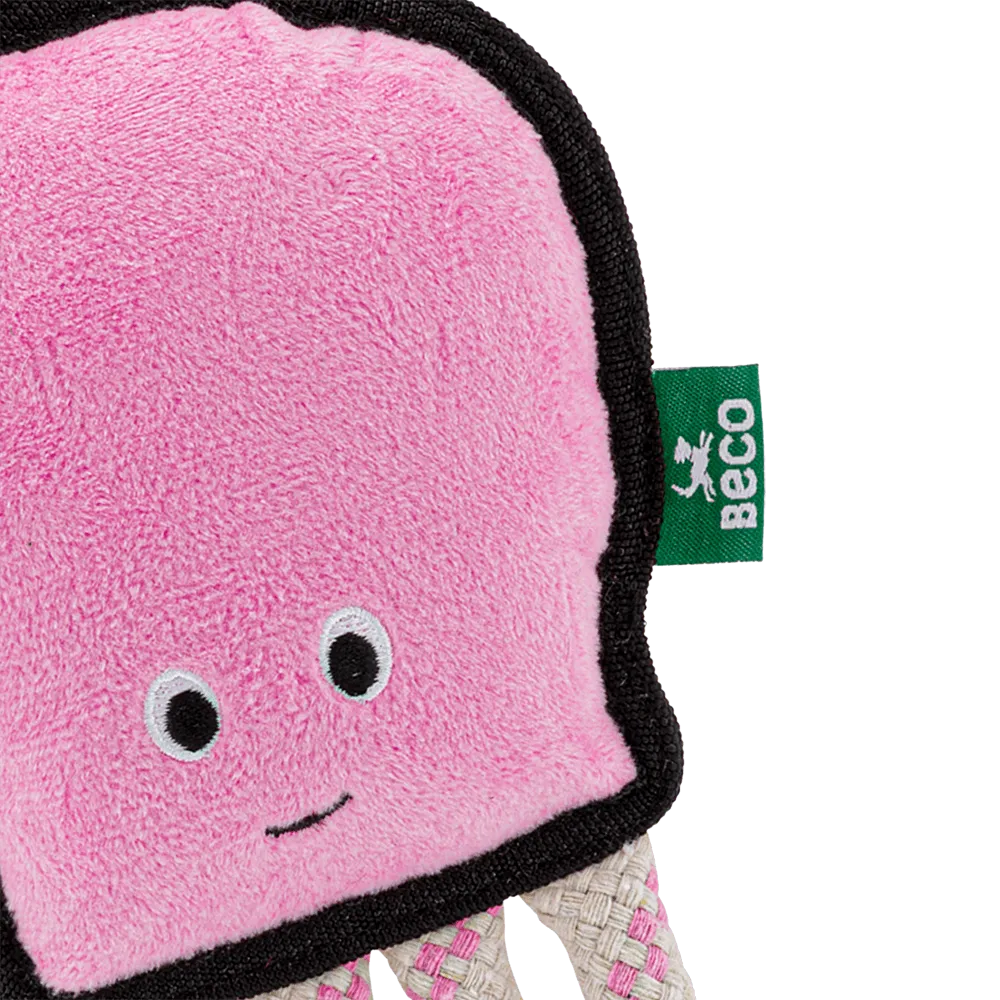 Beco Pets Plush Octopus giocattolo cane peluche resistente